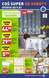 Gazetka promocyjna Aldi - Pełna oferta - Gazetka - ważna od 09.03 do 09.03.2024 - strona 35 - produkty: Ser, Mars, Firana, Bieżnik, Obrus, Fa