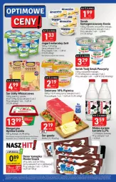 Gazetka promocyjna Stokrotka - Gazetka - ważna od 25.10 do 25.10.2023 - strona 18 - produkty: Jogurt naturalny, Ser, Danone, Piątnica, Zott, Jogurt, Optima Cardio, Serek, Optima, Danio, Deser, Twój Smak, Gouda, Monte, Mleko
