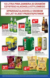 Gazetka promocyjna Stokrotka - Gazetka - ważna od 25.10 do 25.10.2023 - strona 9 - produkty: Piwo, Książęce, Orzeszki, Chipsy, Tatra, Carlsberg, Lech Premium