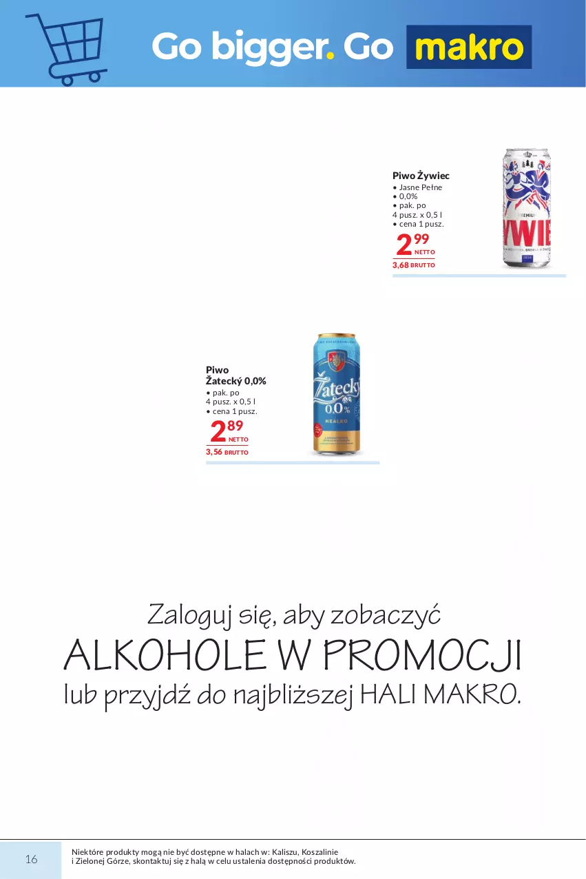 Gazetka promocyjna Makro - Mega oferty dla Twojego Sklepu - ważna 15.09 do 28.09.2026 - strona 16 - produkty: Alkohole, Dell, JBL, Kasztelan, Kosz, Perła, Piwo, Por, Rioja, Ser, Szal, Wino