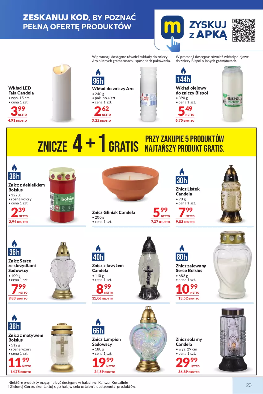 Gazetka promocyjna Makro - Mega oferty dla Twojego Sklepu - ważna 15.09 do 28.09.2026 - strona 23 - produkty: Bols, Bolsius, Fa, Gra, Kosz, Lampion, Olej, Rama, Ser, Stek, Szal, Wkład olejowy, Znicz