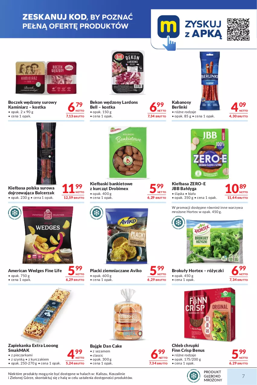 Gazetka promocyjna Makro - Mega oferty dla Twojego Sklepu - ważna 15.09 do 28.09.2026 - strona 7 - produkty: Bajgle, Beko, Bell, Berlinki, Boczek, Brokuły, Chleb, Chrupki, Dan Cake, Drobimex, Hortex, Kabanos, Kiełbasa, Kosz, Kurczak, Lack, Piec, Pieczarka, Sezam, Szal, Warzywa, Zapiekanka