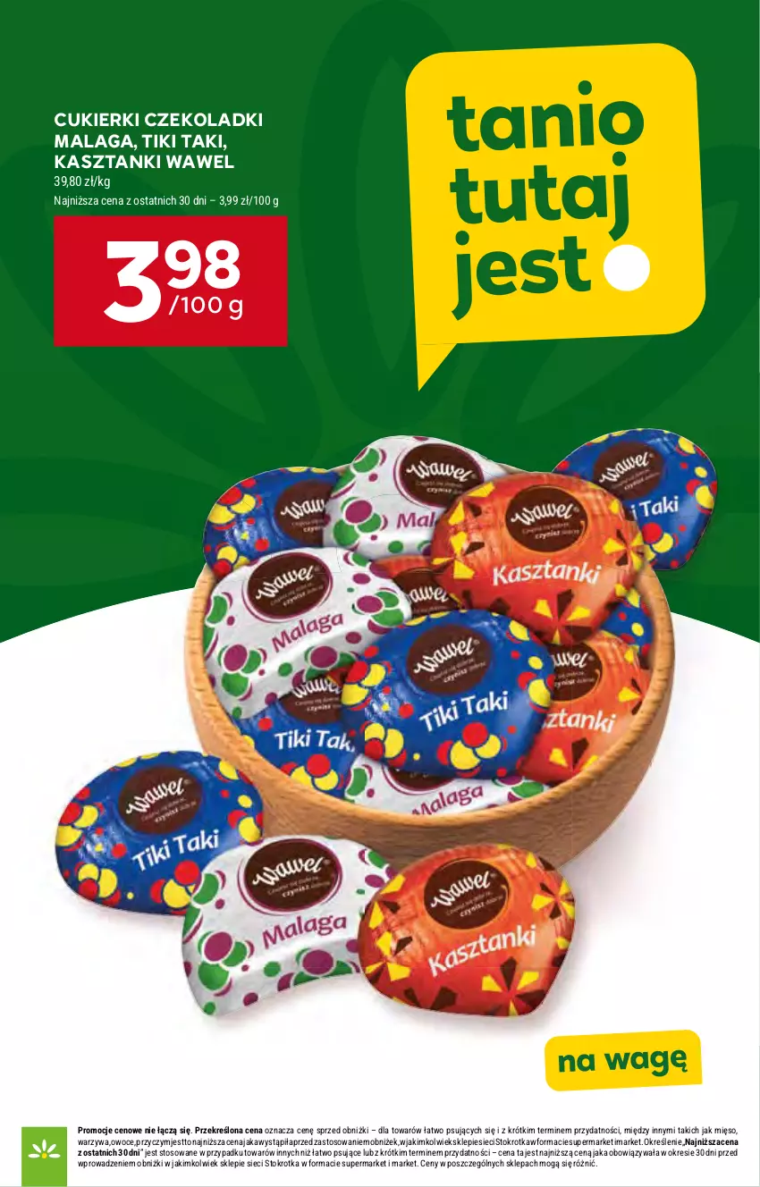 Gazetka promocyjna Stokrotka - Market - ważna 23.04 do 28.04.2026 - strona 24 - produkty: Cukier, Cukierki, Mięso, Owoce, Warzywa, Wawel