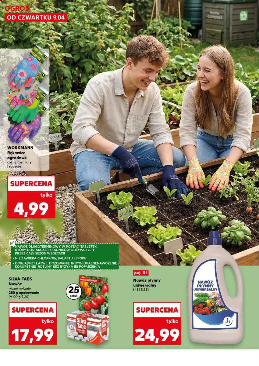 Gazetka promocyjna Kaufland - Kaufland - ważna 09.04 do 15.04.2026 - strona 4 - produkty: Kret, Nawóz, Rękawice, Tablet