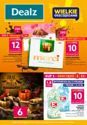 Gazetka promocyjna Dealz - NOWA GAZETKAWielkie Oszczędzanie! - Gazetka - ważna od 18.10 do 18.10.2022 - strona 1 - produkty: Płyn do płukania, Merci