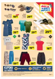 Gazetka promocyjna Carrefour - Gazetka Carrefour - Gazetka - ważna od 20.05 do 20.05.2023 - strona 29 - produkty: Klapki, Top, Kapcie, Szorty, Bermudy, Klej, T-shirt, Spodnie, Sukienka, Waga, Fa