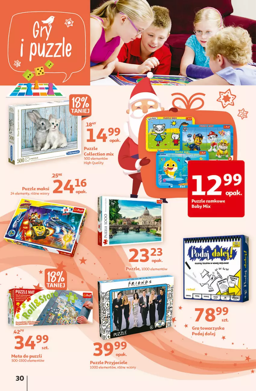 Gazetka promocyjna Auchan - Jesienne hiperokazje Hipermarkety - ważna 04.11 do 10.11.2021 - strona 30 - produkty: Puzzle