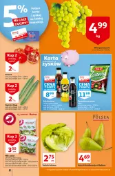 Gazetka promocyjna Auchan - Jesienne hiperokazje Hipermarkety - Gazetka - ważna od 10.11 do 10.11.2021 - strona 8 - produkty: Gra, Sałata lodowa, Granat, Ogórek, Tran, Sałat, Gruszki, Winogrona, Wino, LG, Fa