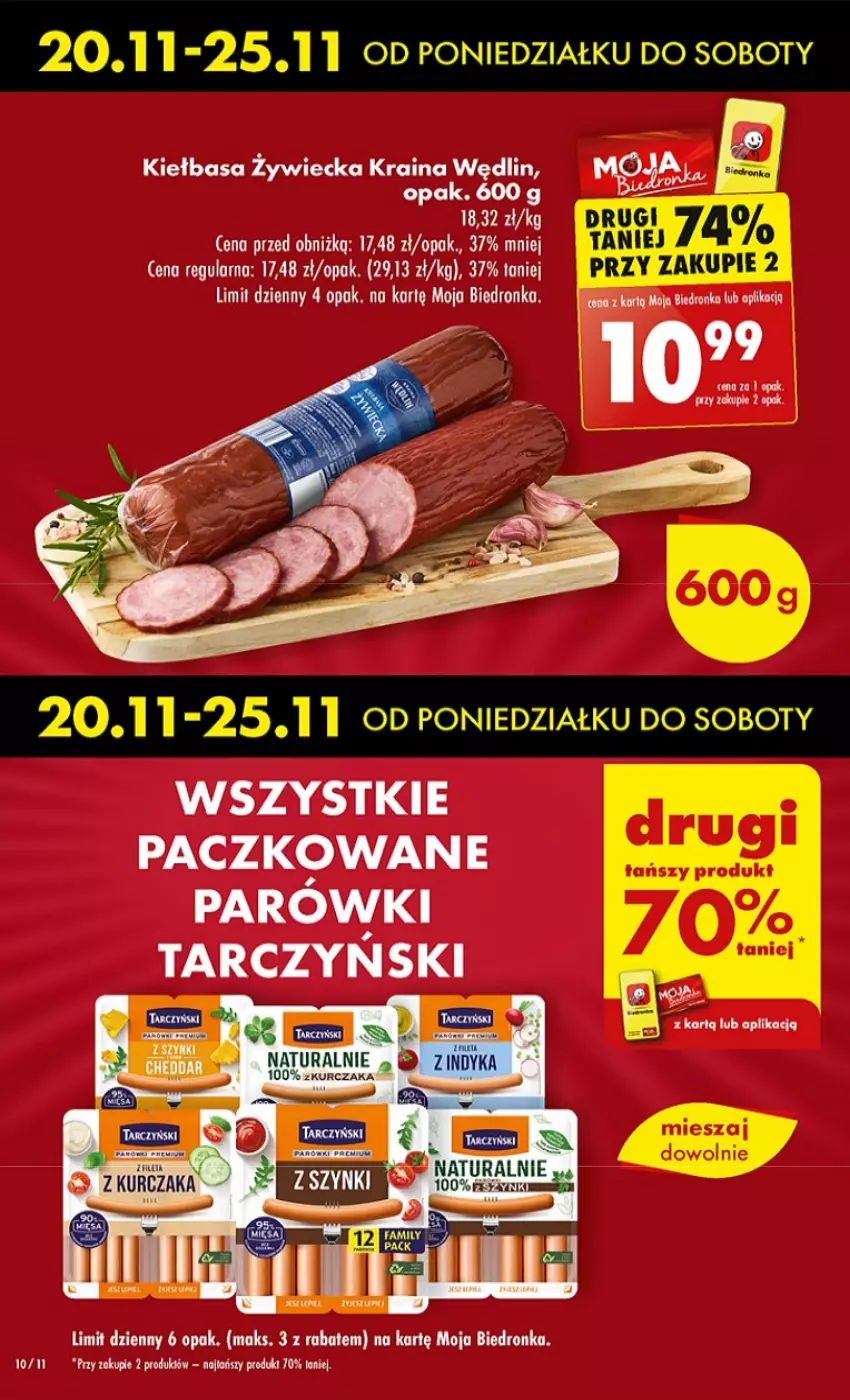 Gazetka promocyjna Biedronka - BlackFriday - ważna 23.11 do 29.11.2023 - strona 10 - produkty: Fa, Kiełbasa