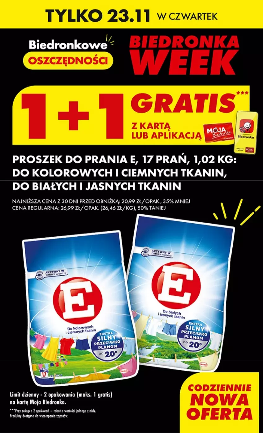 Gazetka promocyjna Biedronka - BlackFriday - ważna 23.11 do 29.11.2023 - strona 5 - produkty: Gra, Proszek do prania, Wawel