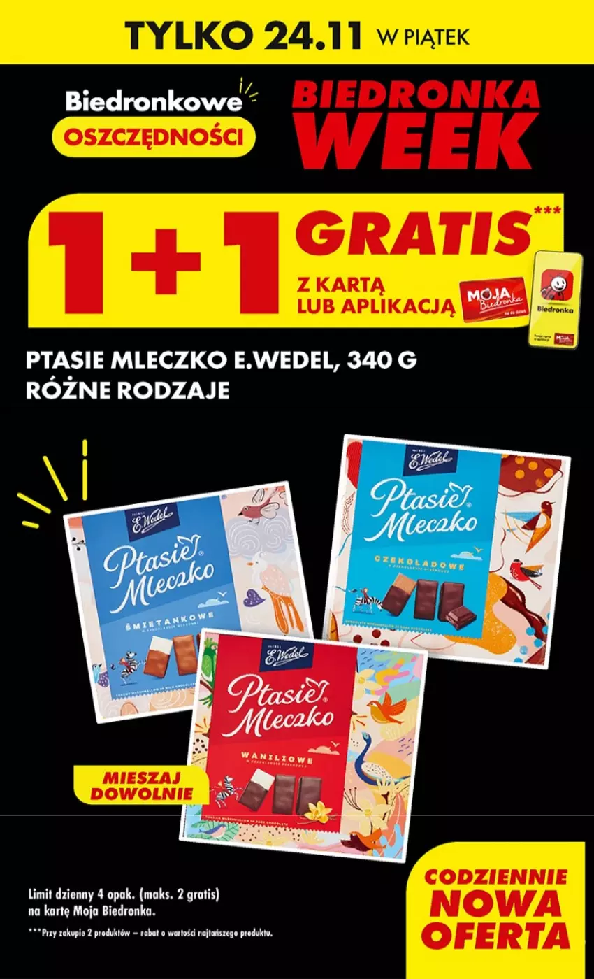 Gazetka promocyjna Biedronka - BlackFriday - ważna 23.11 do 29.11.2023 - strona 7 - produkty: Gra, Mleczko, Ptasie mleczko