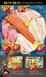 Gazetka promocyjna Biedronka - BlackFriday - Gazetka - ważna od 29.11 do 29.11.2023 - strona 23 - produkty: Karmazyn tusza, Halibut, Filet z pstrąga, Tusz, Sushi, Pstrąg, Mintaj