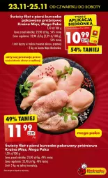Gazetka promocyjna Biedronka - BlackFriday - Gazetka - ważna od 29.11 do 29.11.2023 - strona 3 - produkty: Kurczak, Filet z piersi kurczaka, Tran, EPEE, Fa