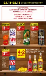 Gazetka promocyjna Biedronka - BlackFriday - Gazetka - ważna od 29.11 do 29.11.2023 - strona 50 - produkty: Piwa, Piwo, Gra, Tyskie, Desperados