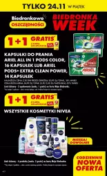 Gazetka promocyjna Biedronka - BlackFriday - Gazetka - ważna od 29.11 do 29.11.2023 - strona 6 - produkty: Gra, Ariel, Kapsułki do prania, Nivea