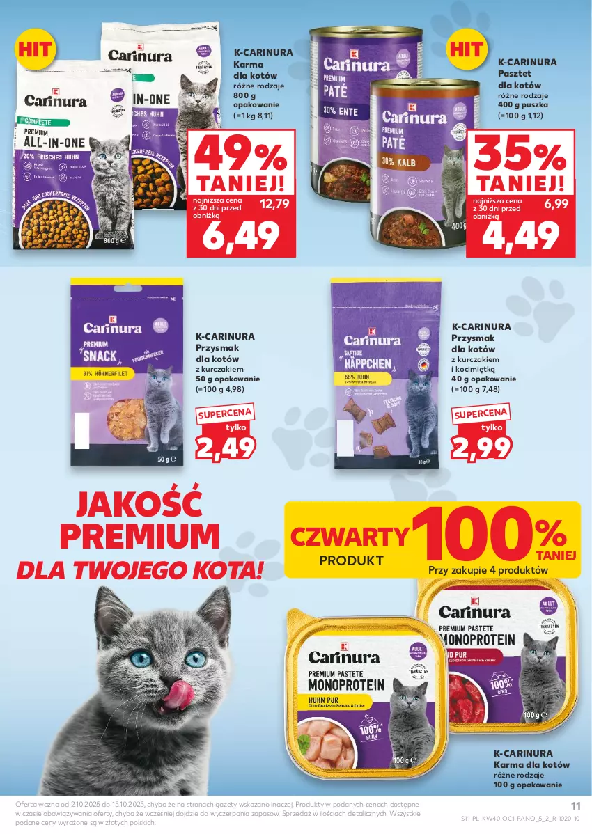 Gazetka promocyjna Kaufland - Kaufland - ważna 02.10 do 15.10.2025 - strona 11 - produkty: Koc, Kurczak, Pasztet