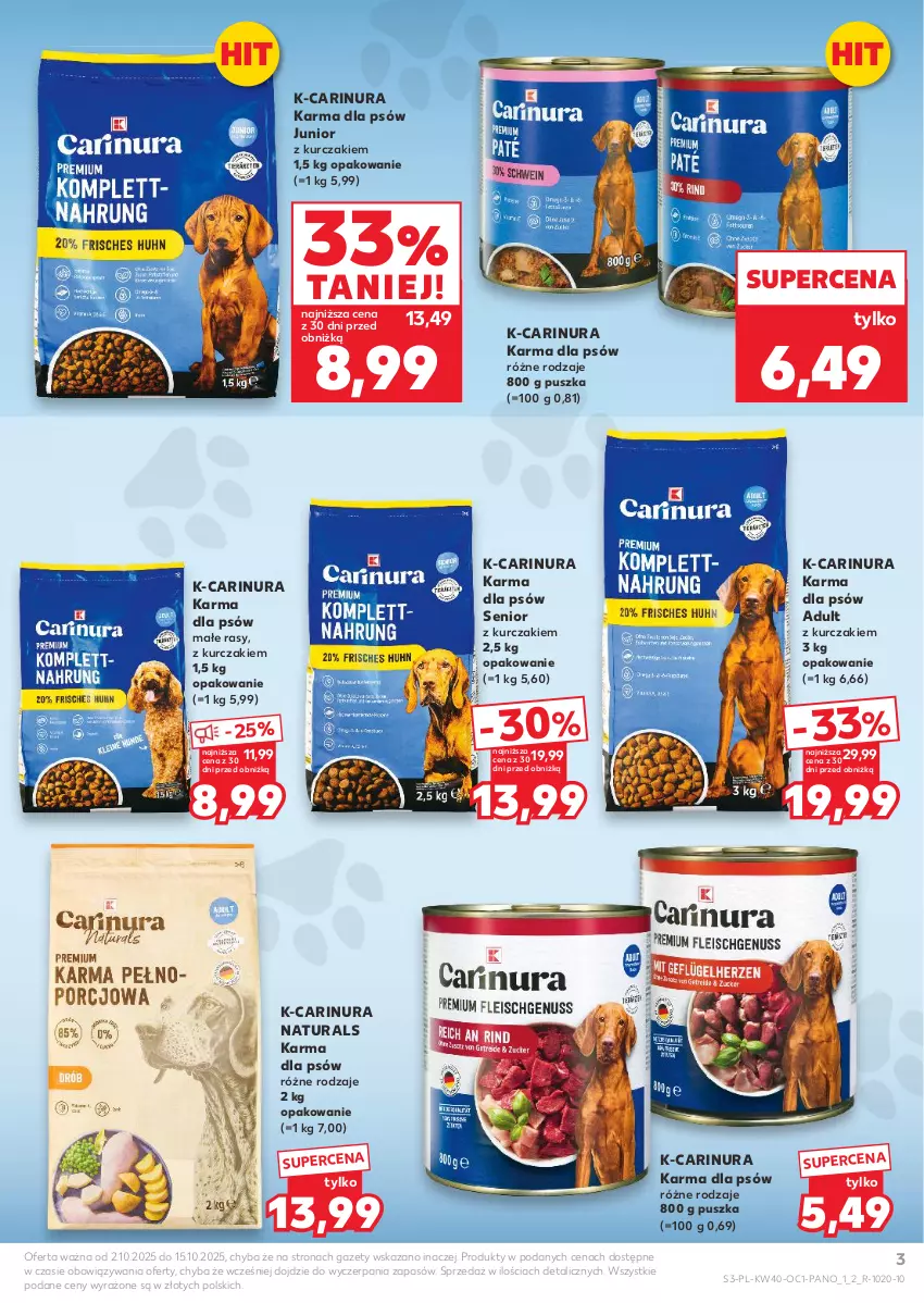 Gazetka promocyjna Kaufland - Kaufland - ważna 02.10 do 15.10.2025 - strona 3 - produkty: Kurczak