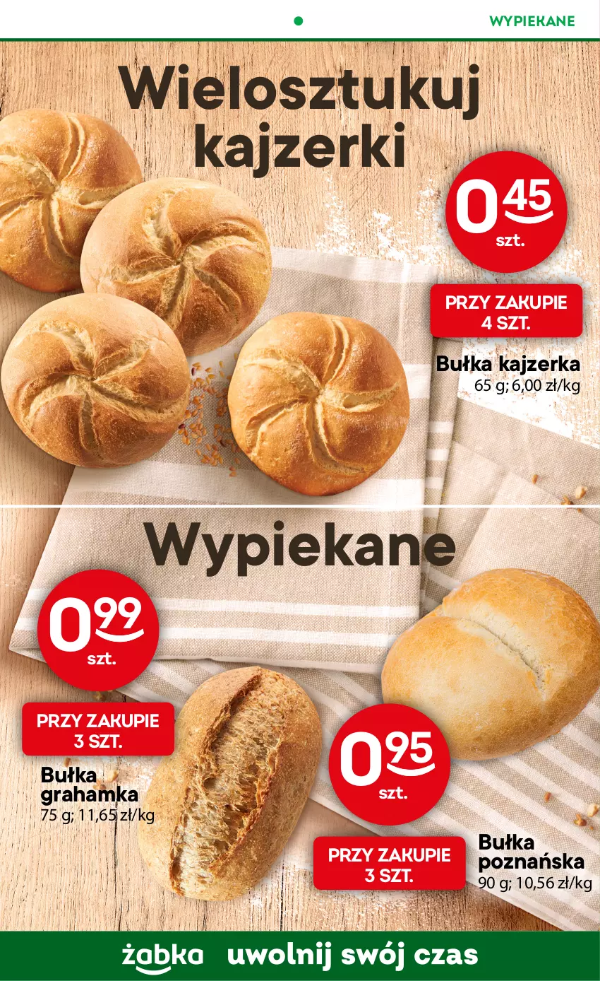 Gazetka promocyjna Żabka - ważna 09.08 do 15.08.2023 - strona 38 - produkty: Bułka, Bułka grahamka, Gra, Kajzerka