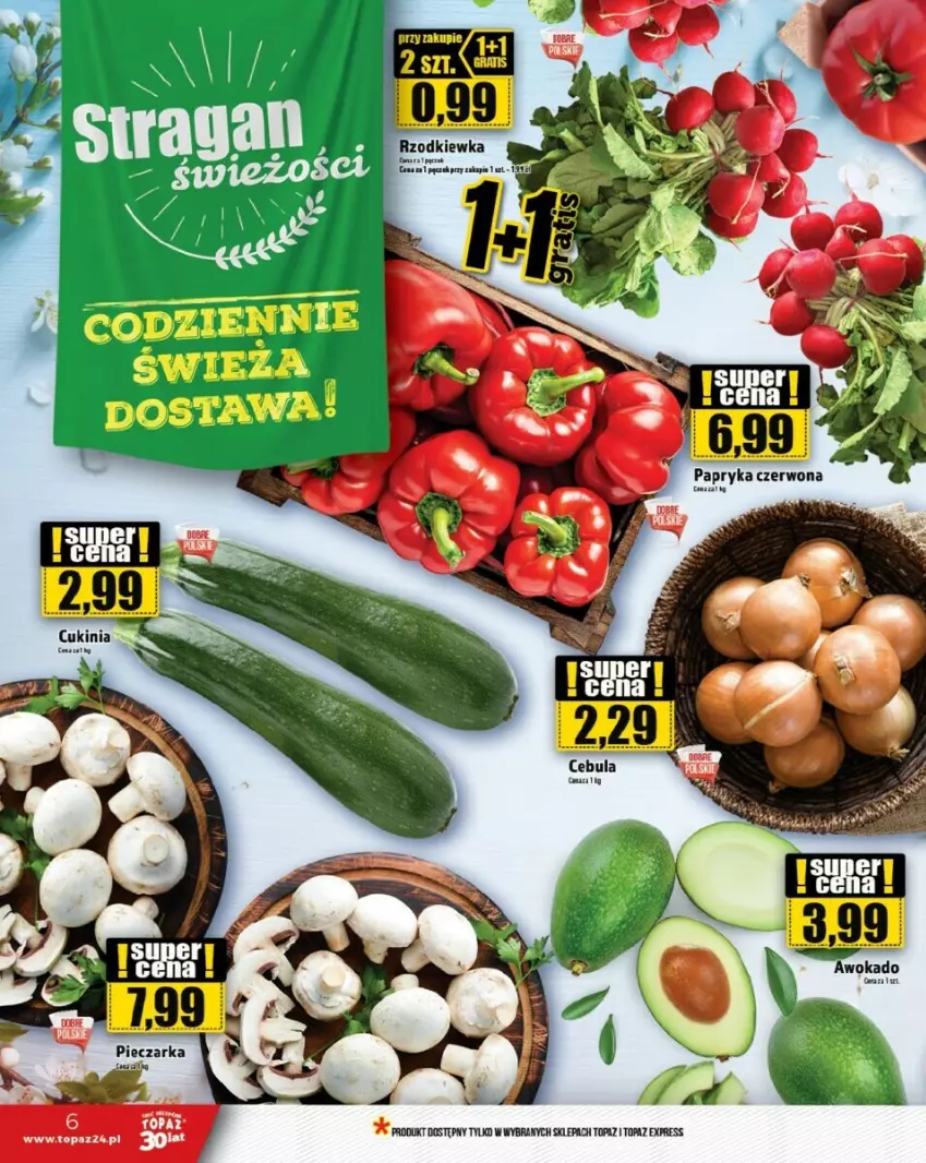 Gazetka promocyjna Topaz - ważna 10.08 do 16.08.2023 - strona 21 - produkty: Piec, Pieczarka, Top