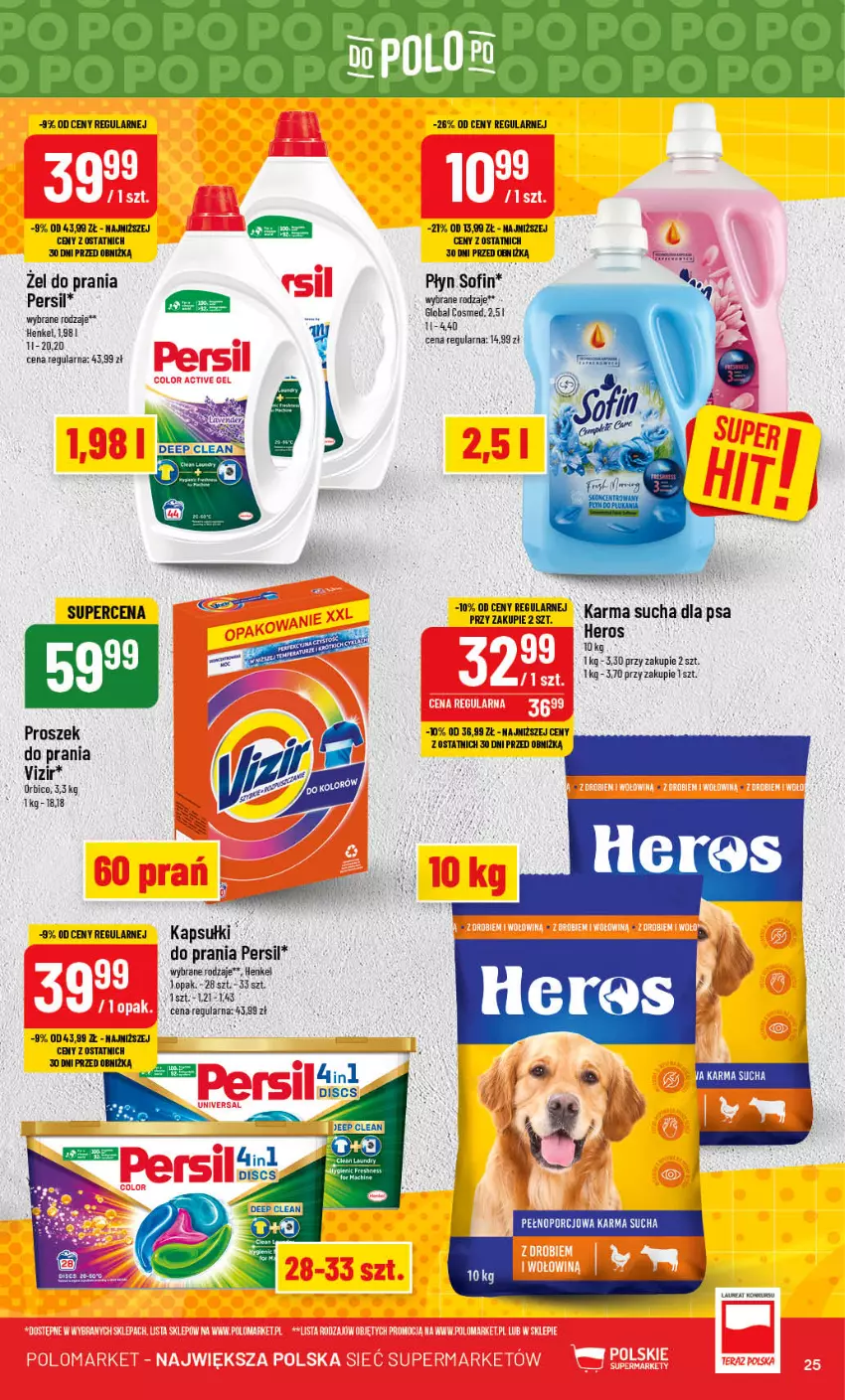 Gazetka promocyjna PoloMarket - Gazetka pomocyjna - ważna 13.09 do 19.09.2023 - strona 25 - produkty: BIC, Persil, Proszek do prania, Vizir