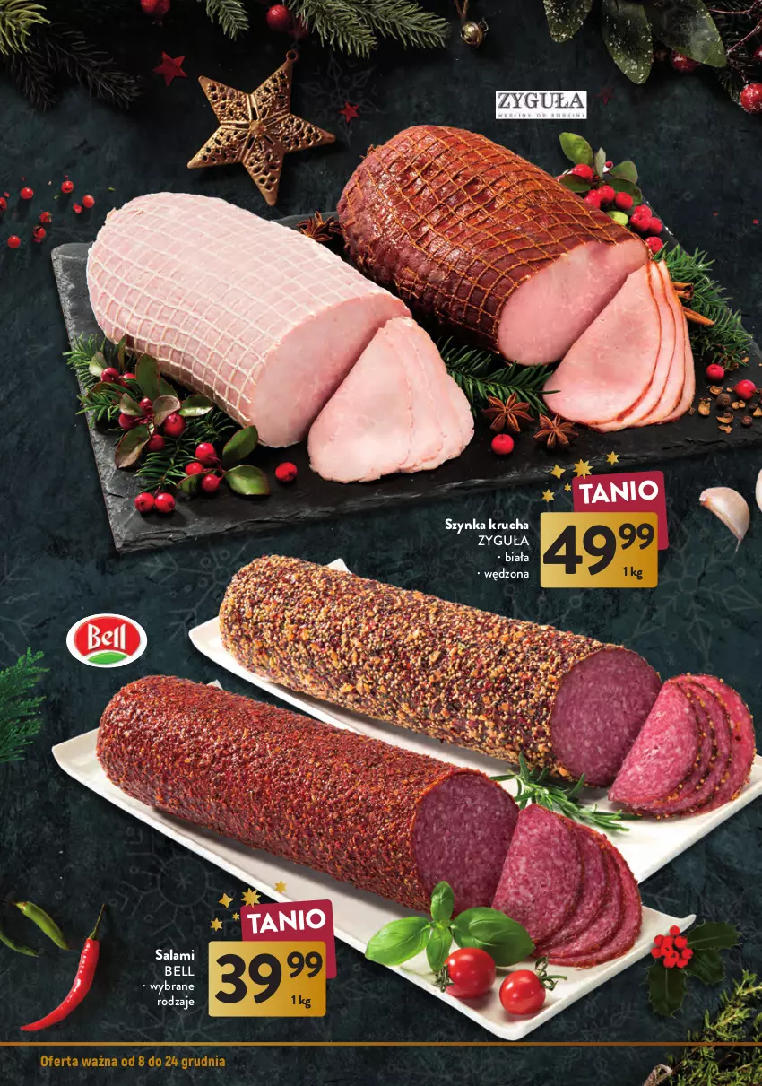 Gazetka promocyjna Intermarche - Gazetka Intermarche - ważna 08.12 do 24.12.2022 - strona 2 - produkty: Bell, Boczek, Galbani, Salami, Szynka, Wędlina