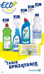 Gazetka promocyjna E Leclerc - Gazetka - ważna od 28.01 do 28.01.2024 - strona 14 - produkty: Do mycia naczyń, Perfum, Płyn do mycia naczyń, Chusteczki, Płyn do mycia, Grunt