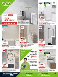 Gazetka promocyjna Leroy Merlin - Nowe Drzwi - Gazetka - ważna od 24.08 do 24.08.2021 - strona 12 - produkty: Glazura, Top, Por, Gin, Gra, Telefon, Płytka, Tran, Velvet, Sport, Gres, Lazur, Gres szkliwiony