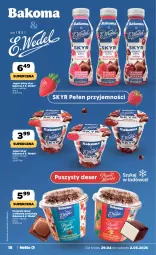Gazetka promocyjna Netto - Od Środy - Gazetka - ważna od 02.05 do 02.05.2026 - strona 18 - produkty: Ser, Jogurt, Bakoma, E. Wedel, Deser, Jogurt pitny