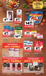 Gazetka promocyjna Netto - Od Środy - Gazetka - ważna od 02.05 do 02.05.2026 - strona 7 - produkty: Mozzarella, Ser topiony, Top, Ser, Mortadella, Mlekovita, Dell, Duda, Sałat, Szynka, Camembert, Morliny, Kaszanka, Frankfurterki, Grill, Kasza, Kiełbasa, Mleko, Kiełbasa śląska