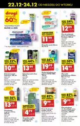 Gazetka promocyjna Biedronka - Od Poniedziałku - Gazetka - ważna od 28.12 do 28.12.2024 - strona 61 - produkty: Balsam po goleniu, Makijaż, Nivea Men, Palmolive, Płyn do płukania jamy ustnej, Listerine, Eveline, Dezodorant, Płyn micelarny, Dove, Płyn do płukania, Gillette, Elmex, Woda, Blend-a-Med, Nivea