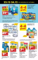 Gazetka promocyjna Biedronka - Od Poniedziałku - Gazetka - ważna od 28.12 do 28.12.2024 - strona 62 - produkty: Ser, Ryż, Por, Mus, Gra, Gerber, BoboVita, NAN Optipro, Owsianka, Deser, Karmi, Mleko, Fa, BEBILON