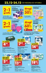 Gazetka promocyjna Biedronka - Od Poniedziałku - Gazetka - ważna od 28.12 do 28.12.2024 - strona 70 - produkty: Rum, Por, Gin, Gra, Ba!, Papier, Discreet, Tera, Papier toaletowy, Ręcznik, Rolki, Chusteczki, Always, Podpaski, Carefree, Ręczniki papierowe, Wkładki