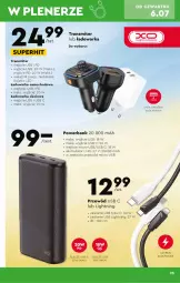 Gazetka promocyjna Biedronka - Gazetka - ważna od 15.07 do 15.07.2023 - strona 23 - produkty: Przewód, Tran, Warka, Silan, Transmiter, Powerbank, Akumulator