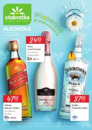 Gazetka promocyjna Stokrotka - Oferta alkoholowa - Gazetka - ważna od 24.03 do 24.03.2021 - strona 1 - produkty: Koc, Johnnie Walker, Wódka, Whisky, Wino
