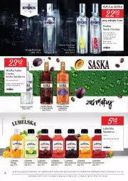 Gazetka promocyjna Stokrotka - Oferta alkoholowa - Gazetka - ważna od 24.03 do 24.03.2021 - strona 4 - produkty: Kawa, Saska, Wódka, Stock, Brandy