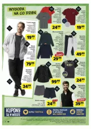 Gazetka promocyjna Carrefour - Gazetka - ważna od 16.09 do 16.09.2023 - strona 17 - produkty: Por, Szorty, Kurtka, Kosz, Klej, T-shirt, Bluza polarowa, Koszula, Dres, Kamizelka, Sport, Spodnie, Bluza