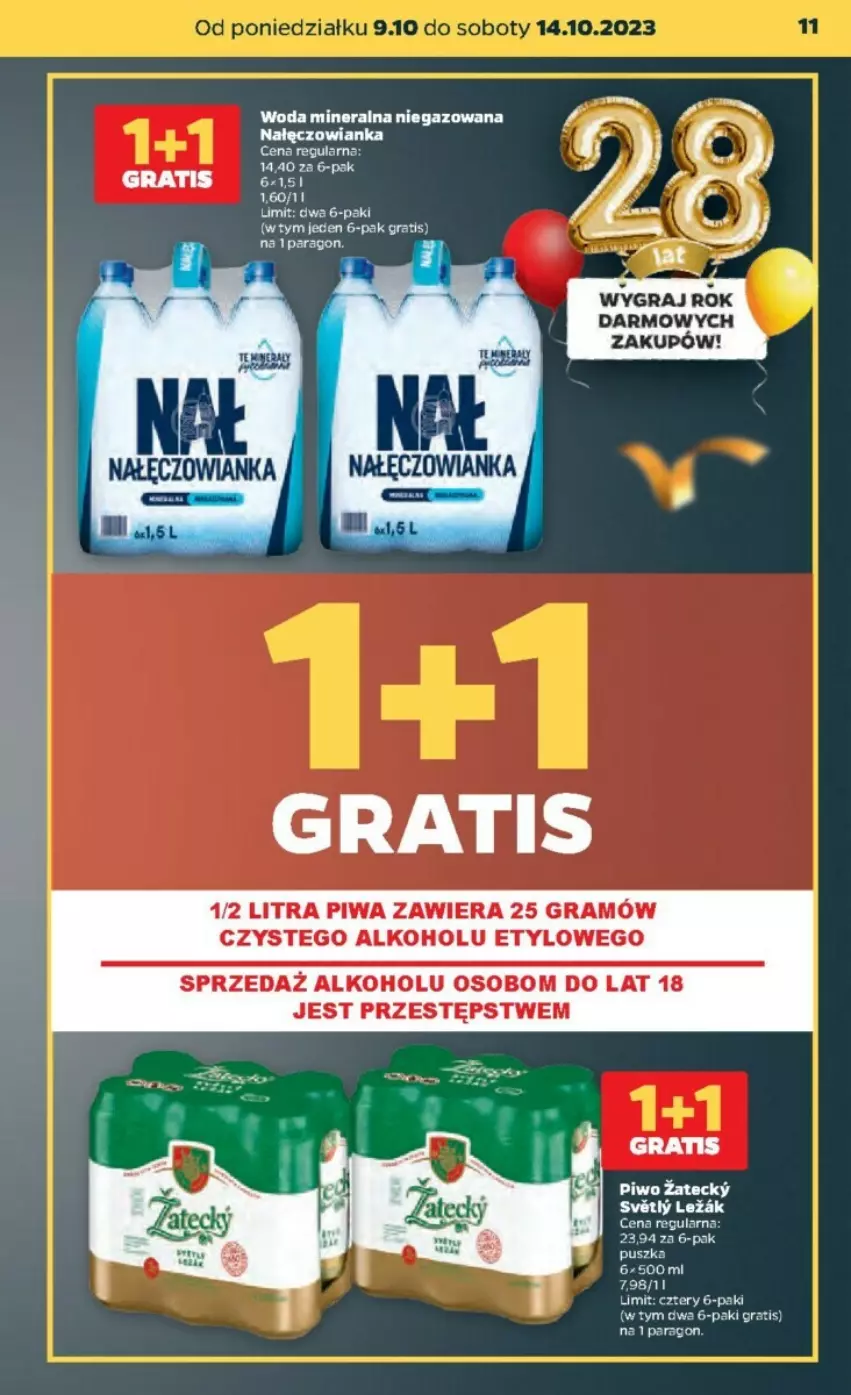 Gazetka promocyjna Netto - ważna 09.10 do 15.10.2023 - strona 3 - produkty: Gra, Nałęczowianka, Piwa, Woda, Woda mineralna