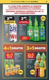 Gazetka promocyjna Netto - Gazetka - ważna od 15.10 do 15.10.2023 - strona 14 - produkty: Piwa, Piwo, Gin, Gra, Heineken, Napój gazowany, Tymbark, Napój