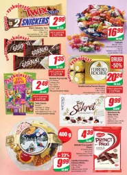 Gazetka promocyjna Dino - Gazetka 46 - Gazetka - ważna od 21.11 do 21.11.2023 - strona 3 - produkty: Ciastka, Top, Cukier, Jutrzenka, Dr Gerard, Wafelek, Ferrero Rocher, Twix, Snickers, Mars, Ferrero, Baton, Cukierki, Góralki