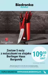 Gazetka promocyjna Biedronka - Biedronka Home - Gazetka - Biedronka.pl - Gazetka - ważna od 26.02 do 26.02.2023 - strona 12 - produkty: Noż, Stojak, 