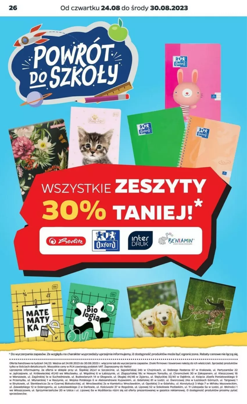 Gazetka promocyjna Netto - ważna 24.08 do 30.08.2023 - strona 2 - produkty: Fa, Gra, Kujawski, Podlaski, Sok, Stock, Top