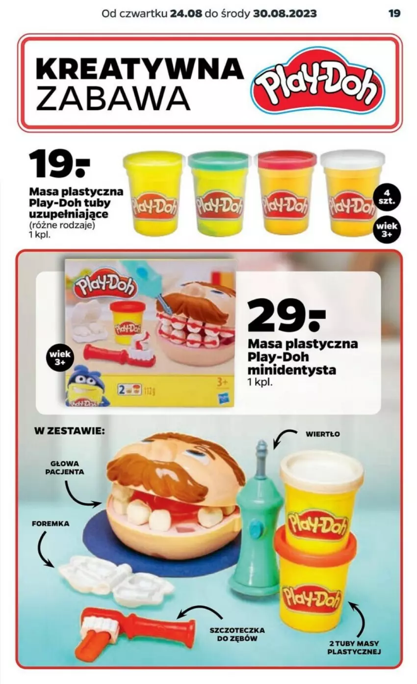 Gazetka promocyjna Netto - ważna 24.08 do 30.08.2023 - strona 5 - produkty: Dentysta, Play-Doh