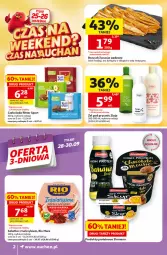 Gazetka promocyjna Auchan - 30 Lat Supermarket - Gazetka - ważna od 30.09 do 30.09.2026 - strona 2 - produkty: Sałatka, Sos, Por, Rio Mare, Sałat, Sport, Czekolada, Ziaja, Tuńczyk, Ritter Sport, Gala, Fa