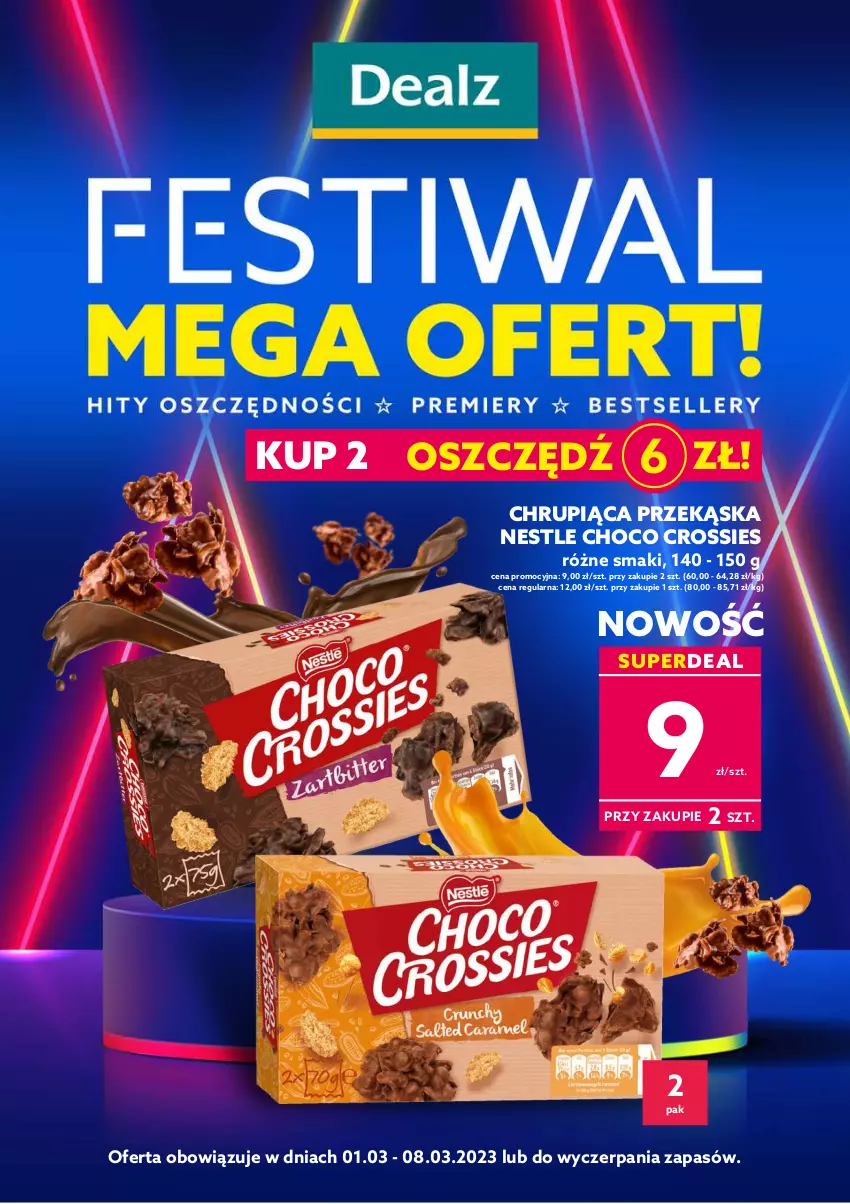 Gazetka promocyjna Dealz - ✨FESTIWAL MEGA OFERT!✨ - ważna 01.03 do 08.03.2023 - strona 1