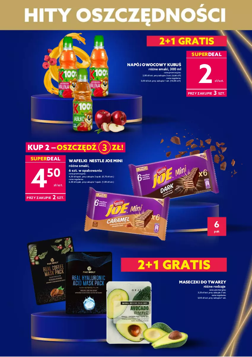 Gazetka promocyjna Dealz - ✨FESTIWAL MEGA OFERT!✨ - ważna 01.03 do 08.03.2023 - strona 3 - produkty: Gra, Kubuś, Napój