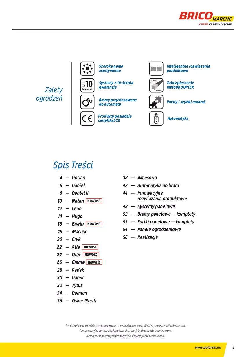 Gazetka promocyjna Bricomarche - Gazetka 
15.03
do
15.04 - ważna 15.03 do 15.04.2021 - strona 3 - produkty: Cynk, Intel, Leon, Piec