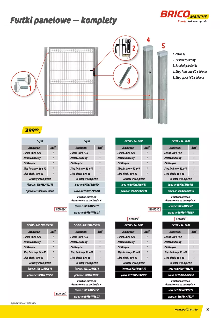 Gazetka promocyjna Bricomarche - Gazetka 
15.03
do
15.04 - ważna 15.03 do 15.04.2021 - strona 53 - produkty: Cynk