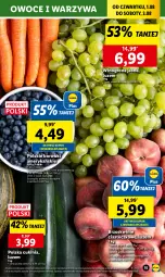 Gazetka promocyjna Lidl - GAZETKA - Gazetka - ważna od 03.08 do 03.08.2024 - strona 17 - produkty: Warzywa, Winogrona, Brzoskwinie, Owoce, Wino