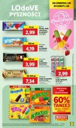Gazetka promocyjna Lidl - GAZETKA - Gazetka - ważna od 03.08 do 03.08.2024 - strona 27 - produkty: Big Milk, Mascarpone, Dove, Lion, Lody, Arbuz, Mango