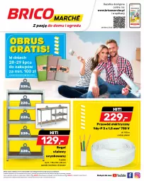 Gazetka promocyjna Bricomarche - Gazetka - Gazetka - ważna od 05.08 do 05.08.2023 - strona 1 - produkty: Gra, Przewód, Cynk, O nas, Regał, Obrus